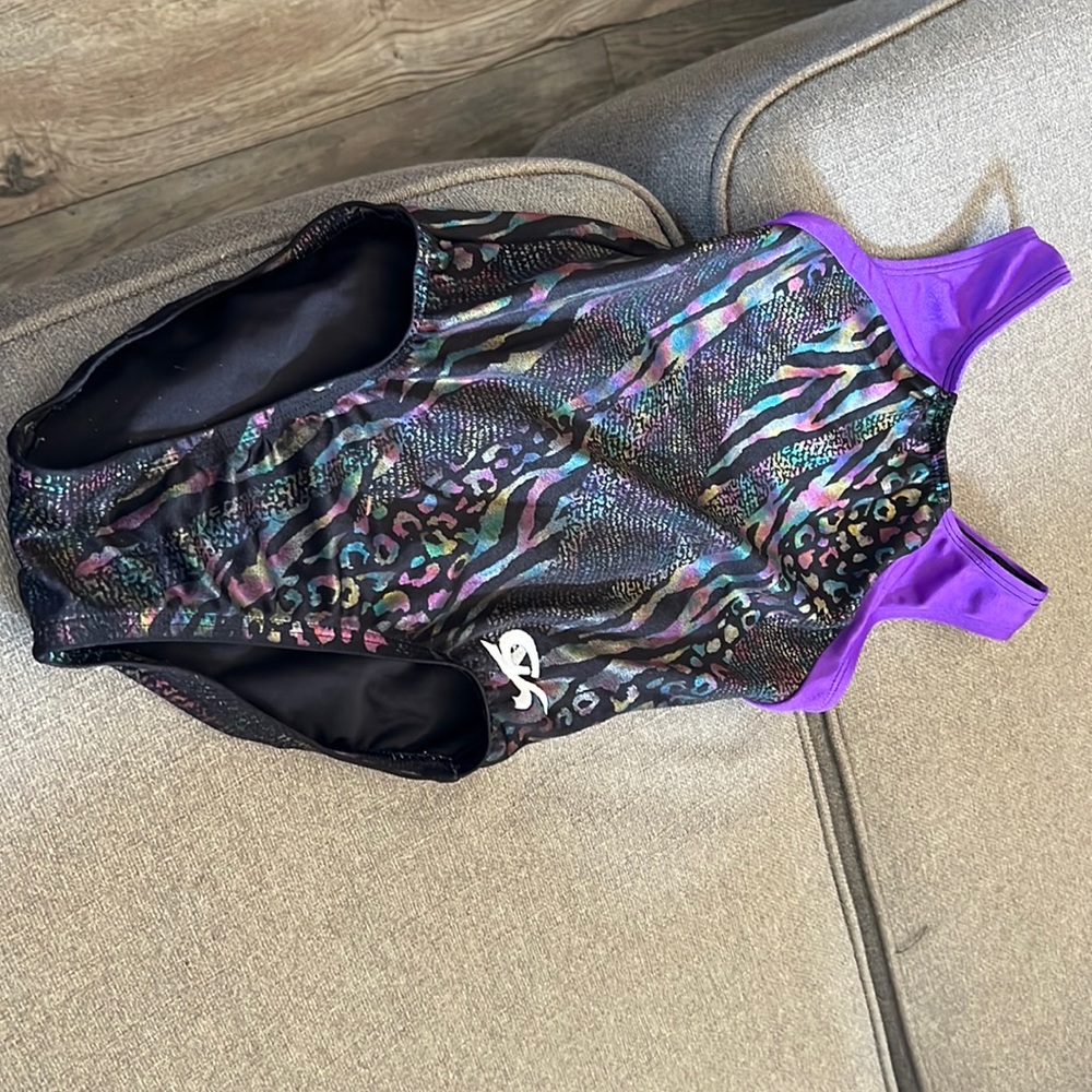 GK little girls gymnastics leotard size CS